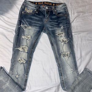 Rock revival skinny jeans